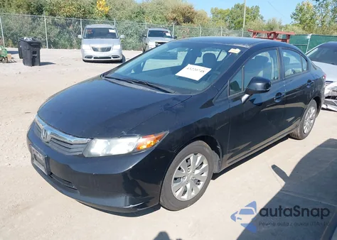 2012 Honda Civic Lx z USA, uszkodzony, nr VIN 19XFB2F53CE079033